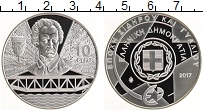 Продать Монеты Греция 10 евро 2017 Серебро