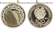 Продать Монеты Армения 500 драм 2011 Золото