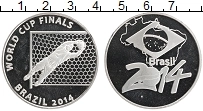 Продать Монеты Бразилия жетон 2014 Посеребрение