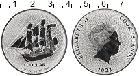 Продать Монеты Острова Кука 1 доллар 2023 Серебро