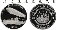 Продать Монеты Либерия 20 долларов 2000 Серебро