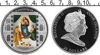 Продать Монеты Острова Кука 20 долларов 2009 Серебро