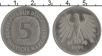 Продать Монеты Германия 5 марок 1977 Медно-никель