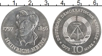 Продать Монеты ГДР 10 марок 1972 Серебро