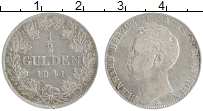 Продать Монеты Саксен-Майнинген 1/2 гульдена 1841 Серебро