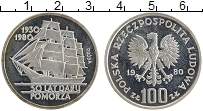 Продать Монеты Польша 100 злотых 1980 Серебро