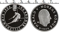 Продать Монеты Норвегия 100 крон 1993 Серебро