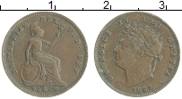 Продать Монеты Великобритания 1/3 фартинга 1827 Медь