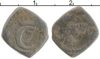 Продать Монеты Датская Индия 4 кас 1790 Медь
