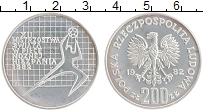 Продать Монеты Польша 200 злотых 1982 Серебро