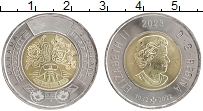 Продать Монеты Канада 2 доллара 2023 Биметалл