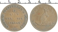 Продать Монеты Австралия 1/2 пенни 1851 Медь