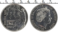 Продать Монеты Остров Джерси 5 фунтов 2004 Медно-никель