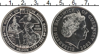 Продать Монеты Гернси 5 фунтов 2015 Медно-никель