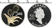 Продать Монеты Канада 50 центов 2002 Серебро
