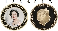 Продать Монеты Острова Кука 1 доллар 2012 Латунь
