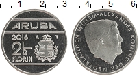 Продать Монеты Аруба 2 1/2 флорина 2016 Медно-никель