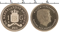 Продать Монеты Антильские острова 1 гульден 2014 Бронза