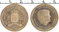 Продать Монеты Антильские острова 5 гульденов 2016 Бронза