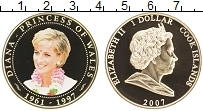 Продать Монеты Острова Кука 1 доллар 2007 Позолота