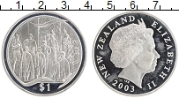 Продать Монеты Новая Зеландия 1 доллар 2003 Серебро