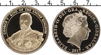 Продать Монеты Гибралтар 1 крона 2017 Позолота