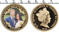 Продать Монеты Тристан-да-Кунья 5 фунтов 2018 Позолота