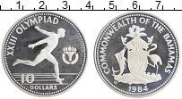 Продать Монеты Багамские острова 10 долларов 1984 Серебро