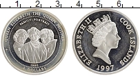 Продать Монеты Острова Кука 2 доллара 1997 Серебро