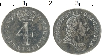 Продать Монеты Великобритания 4 пенса 1772 Серебро