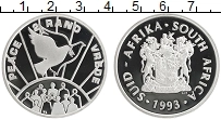 Продать Монеты ЮАР 2 ранда 1993 Серебро