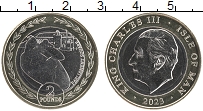 Продать Монеты Остров Мэн 2 фунта 2023 Биметалл