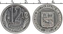 Продать Монеты Венесуэла 12 1/2 сентима 2007 Медно-никель