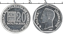 Продать Монеты Венесуэла 20 боливар 2001 Алюминий