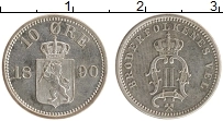 Продать Монеты Норвегия 10 эре 1890 Серебро