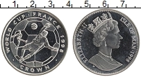 Продать Монеты Остров Мэн 1 крона 1998 Медно-никель