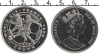 Продать Монеты Остров Мэн 1 крона 1998 Медно-никель