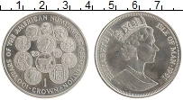 Продать Монеты Остров Мэн 1 крона 1991 Медно-никель