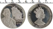 Продать Монеты Остров Святой Елены 50 пенсов 2002 Медно-никель