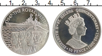 Продать Монеты Святая Елена 50 пенсов 2002 Медно-никель