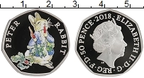 Продать Монеты Великобритания 50 пенсов 2018 Серебро