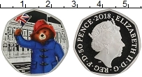Продать Монеты Великобритания 50 пенсов 2018 Серебро