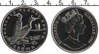 Продать Монеты Гибралтар 1 крона 1996 Медно-никель