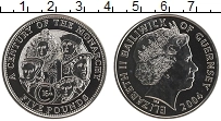 Продать Монеты Гернси 5 фунтов 2004 Медно-никель