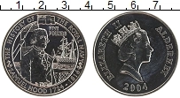 Продать Монеты Олдерни 5 фунтов 2004 Медно-никель