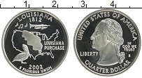 Продать Монеты США 1/4 доллара 2002 Серебро