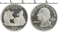 Продать Монеты США 1/4 доллара 2004 Серебро