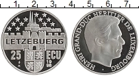Продать Монеты Люксембург 25 экю 1998 Серебро