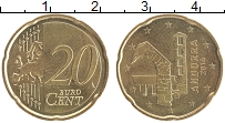 Продать Монеты Андорра 20 евроцентов 2014 Латунь