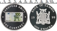 Продать Монеты Замбия 1000 квач 1999 Медно-никель